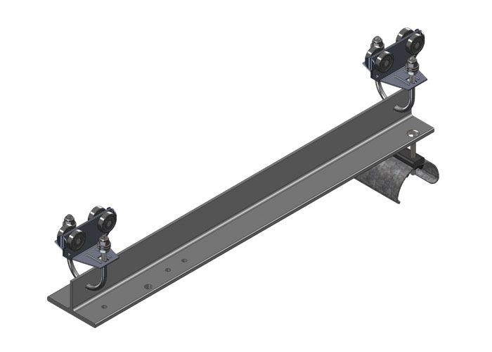 J-BOX CONTROL UNIT TROLLEY - PLATED STEEL