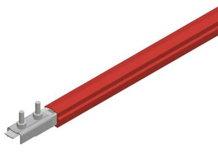 [310103-J] STEEL BAR - GALVANIZED - RED - 100A