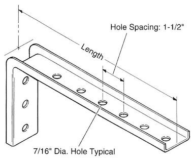 Duct-O-Wire Angle Bracket