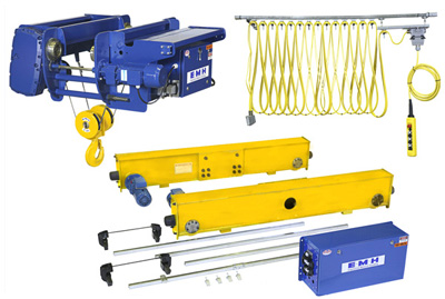 DLVM Single Girder Under Running Cranes - Overhead Crane Kits