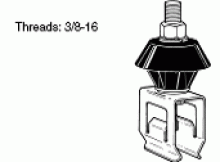 Duct-O-Wire Figure 8 Bar Hanger Isolated steel