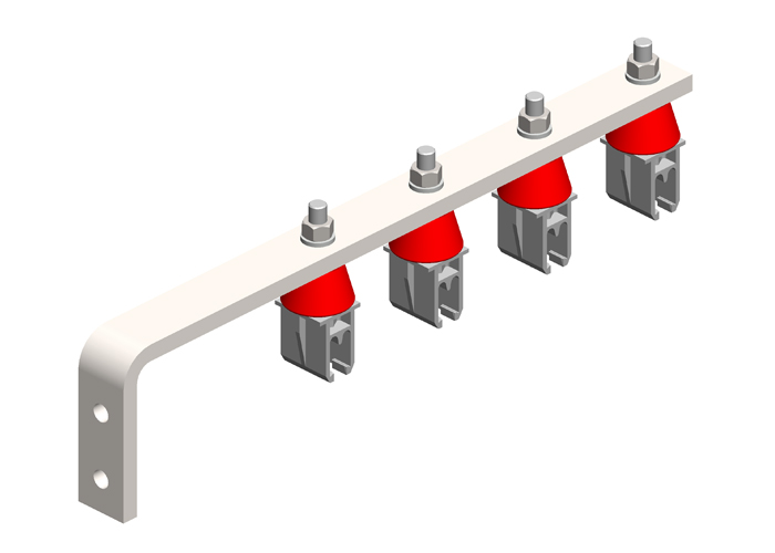 8-Bar, Bracket, with brackets