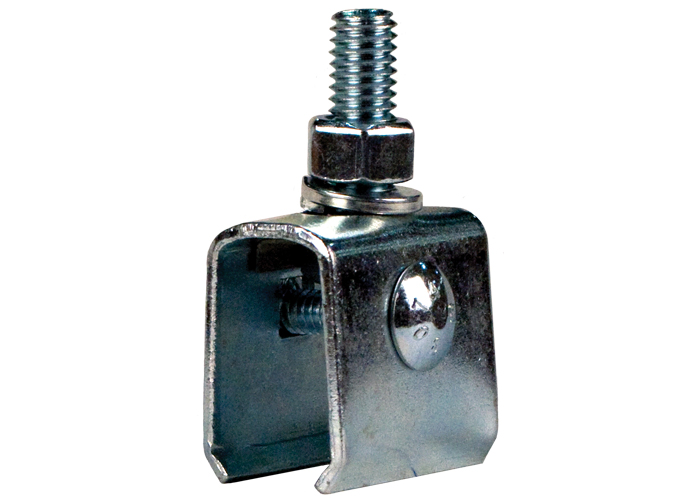 CROSS BOLT HANGER CLAMP - PLATED STEEL (Phase, Conductix 40A 8-Bar)