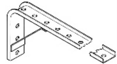 STEEL ANGLE BRACKET - 4-1/2'' X 11-1/4''