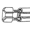 TRANSFER END - 45 DEGREE CUT - LEFT HAND CURVES