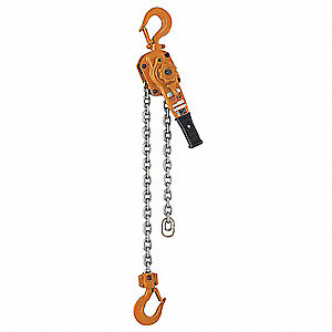 STEEL BODY LEVER CHAIN HOIST - 3/4 TONNE - 1 FALL