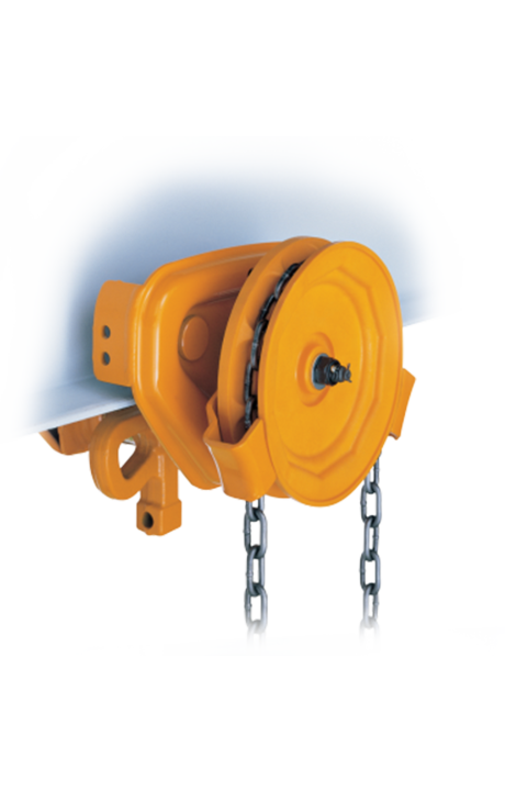 GEARED TROLLEY - 1/8 TONNE