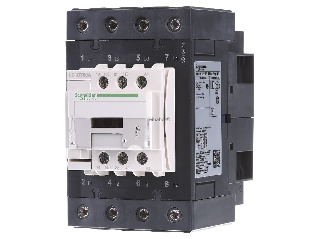 [LC1DT60AF7] CONTACTOR - 110V COIL - 4P - 60A