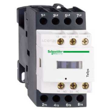 CONTACTOR - 12V DC COIL - 4P - 20A