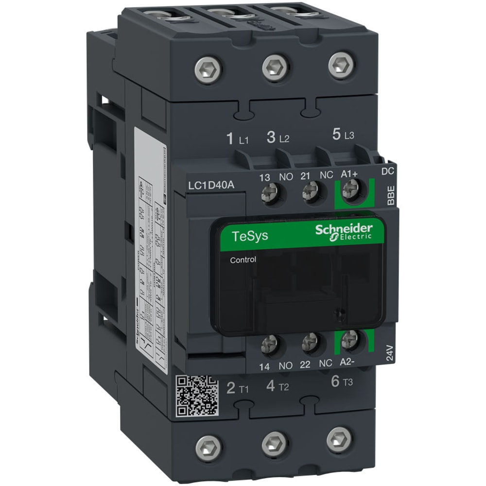 CONTACTOR - 30HP - 24-60V AC/DC COIL - 3P