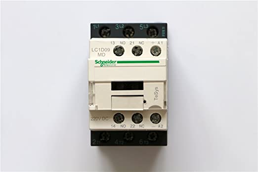 CONTACTOR - 5HP - 220V DC COIL - 3P