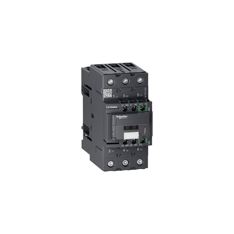 CONTACTOR - 30HP - 24V DC COIL - 3P