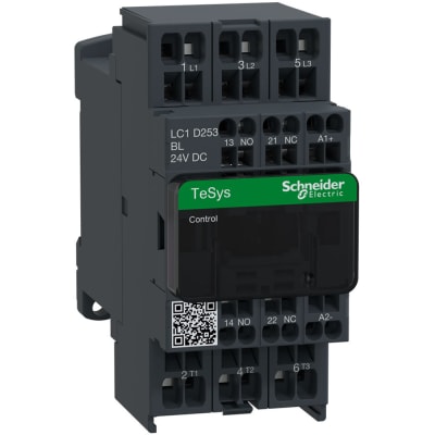 CONTACTOR - 15HP - 24V DC COIL - 3P