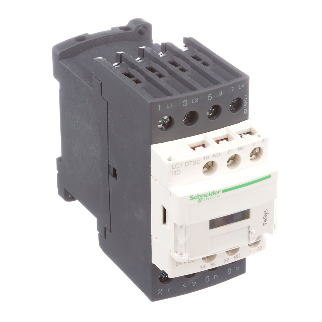 CONTACTOR - 24V DC COIL - 4P - 32A