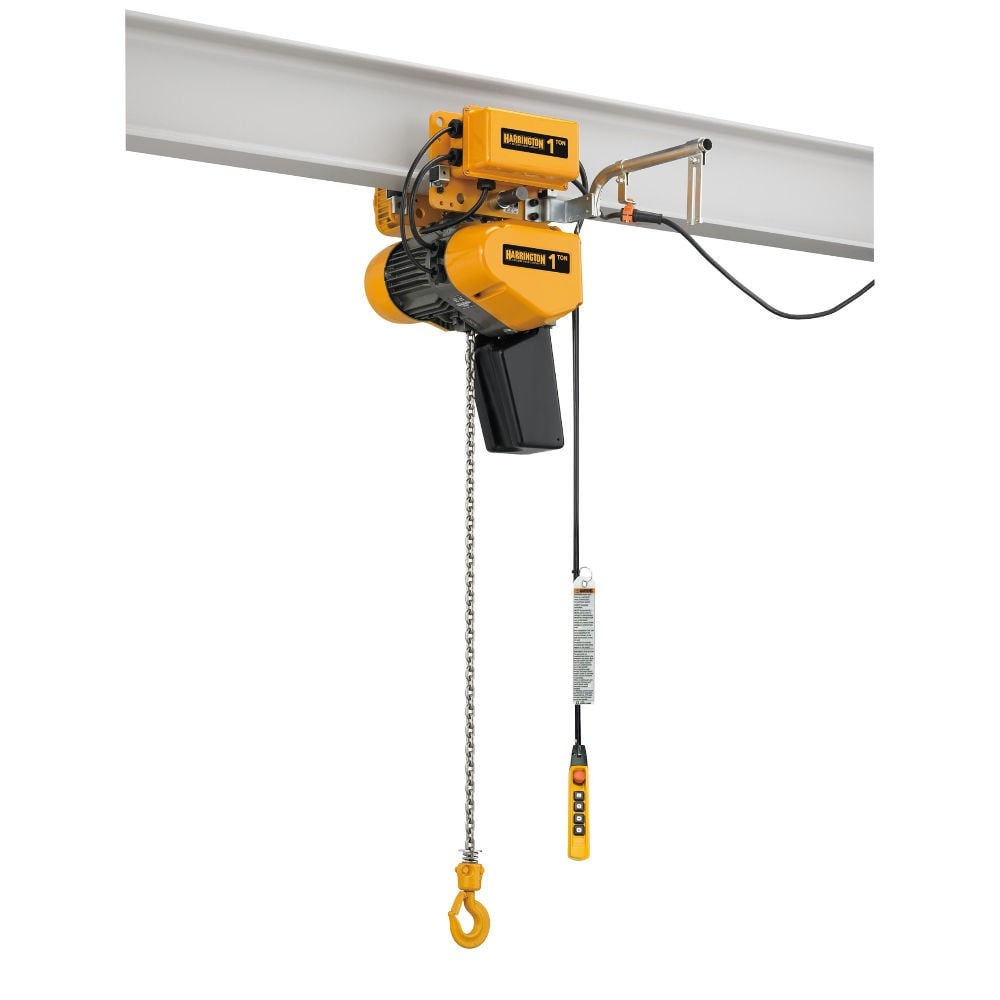 3-PHASE ELECTRIC CHAIN HOIST - 1/4 TON - 15FT - 220V