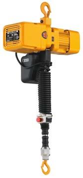 3-PHASE ELECTRIC CHAIN HOIST - 1/8 TON - 10FT - 220V