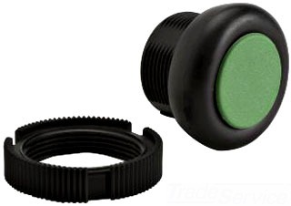 Pendant button boot - green