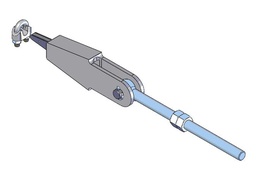 STRAINING SCREWS - GALVANIZED STEEL - M16