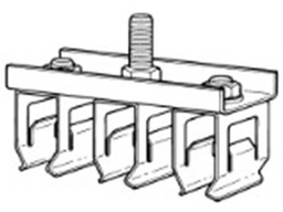 [FE-908-2SF3] STEEL TRIPLE HANGER ASSEMBLY