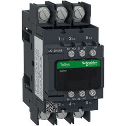 [LC1D40A6G7] CONTACTOR - 30HP - 120V COIL - 3P