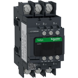 [LC1D65A6G7] CONTACTOR - 40HP - 120V COIL - 3P