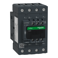 [LC1DT80AFD] CONTACTOR - 110V DC COIL - 4P - 80A