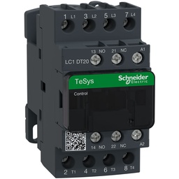 [LC1DT20U7] CONTACTOR - 240V COIL - 4P - 20A