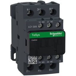 [LC1D25B7] CONTACTOR - 15HP - 24V COIL - 3P