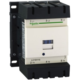 [LC1D115BD] CONTACTOR - 75HP - 24V DC COIL - 3P