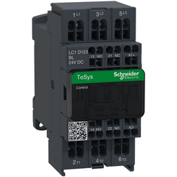 [LC1D123BL] CONTACTOR - 7.5HP - 24V DC COIL - 3P